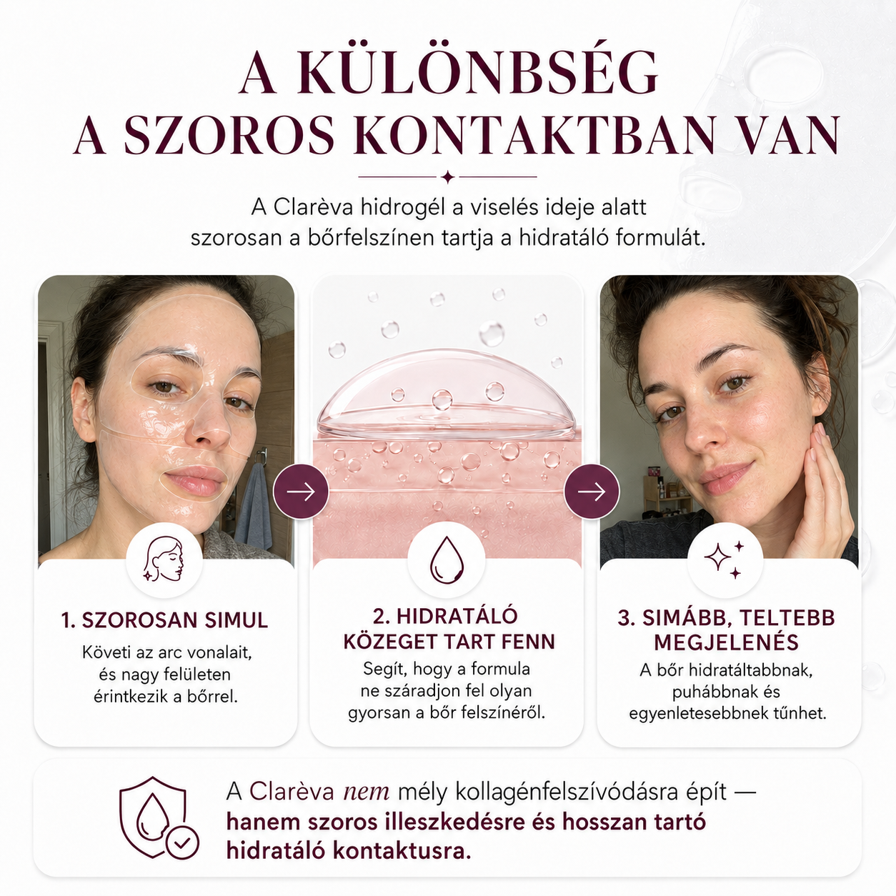 Kollagén Hidratáló Gélmaszk